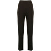 Romeo Gigli Black Pinstriped Trousers - '90s Second hand