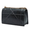 Dior Medium Crackled Deerskin Diorama Flap Secondhand