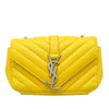 Saint Laurent Baby Chevron Calfskin Monogram Classic Chain Bag Secondhand