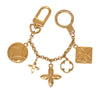 Louis Vuitton Gold Plated Monogram Ice Flower Bag Charm Secondhand