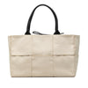 Bottega Veneta Medium Canvas Maxi Intrecciato Arco Tote Secondhand