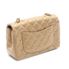 Chanel Mini Rectangular Classic Metallic Lambskin Egyptian Amulet Charms Single Flap Secondhand