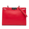 Fendi Leather Peekaboo Clutch Crossbody Secondhand