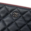 Chanel Large Quilted Lambskin O Case Clutch Secondhand