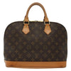 Louis Vuitton Alma Handbag Monogram Canvas