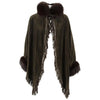 A.N.G.E.L.O. Vintage Cult Brown Suede Cape - '80s Second hand
