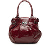 Ferragamo Patent Gancini Marisa Handbag Secondhand