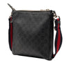 Gucci Small GG Supreme Web Messenger Bag Secondhand