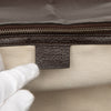 Gucci Large GG Canvas New Bamboo Top Handle Bag Secondhand