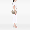 Prada Canvas Canapa Logo Bow Satchel Secondhand