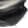 Chanel Quilted Chevron Calfskin Top Handle Flap Secondhand