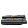 Chanel Quilted Lambskin Boy Flap Compact Wallet Secondhand