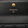 Chanel Quilted Lambskin Boy Flap Compact Wallet Secondhand