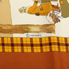 Hermès L Hiver en Poste Silk Scarf 90 Secondhand