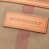 Burberry Mini Mega Check Canvas Ashby Tassel Bucket Bag Secondhand
