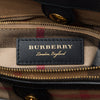 Burberry Medium Grained Calfskin Brogue and Fringe Banner Satchel Secondhand