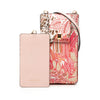 Ferragamo Floral Printed Leather Vara Bow Phone Pouch Secondhand