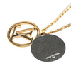 Secondhand Louis Vuitton Gold Plated and Palladium Plated Collier Louise Necklace