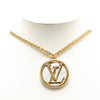 Secondhand Louis Vuitton Gold Plated and Palladium Plated Collier Louise Necklace