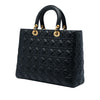 Secondhand Dior Large Lambskin Cannage Lady Dior