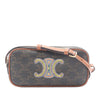 Celine Mini Triomphe Cuir Coated Canvas Camera Bag Secondhand