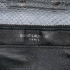 Saint Laurent Metallic Python Embossed Leather Monogram Kate Wallet on Chain Secondhand