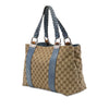 Gucci Medium GG Canvas Bamboo Libeccio Tote Secondhand