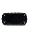 Prada Spazzolato Leather Studded Crystal Tote Secondhand