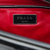 Prada Spazzolato Leather Studded Crystal Tote Secondhand