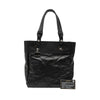 Chanel Small Quilted Coated Canvas Paris Biarritz Tote Secondhand