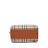 Burberry Mini House Check Coated Canvas Bowling Bag Secondhand