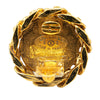 Secondhand Chanel Gold Plated Rhinestone CC Clip On Earrings