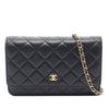 Chanel CC Quilted Lambskin Wallet On Chain Secondhand
