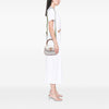 Gucci Small Calfskin Stitched Bamboo 1947 Top Handle Bag Secondhand