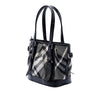 Burberry Beat Check Nylon Lowry Satchel Secondhand
