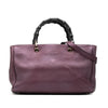 Gucci Medium Calfskin Bamboo Shopper Satchel Secondhand
