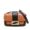 Fendi Mini Bicolor Nappa Apolo Chain Baguette Shoulder Bag Secondhand