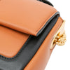 Fendi Mini Bicolor Nappa Apolo Chain Baguette Shoulder Bag Secondhand