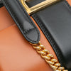 Fendi Mini Bicolor Nappa Apolo Chain Baguette Shoulder Bag Secondhand