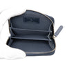 Chanel CC Grained Calfskin Camellia Embossed Zip Coin Purse Secondhand