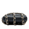 Chanel Lambskin Tech Me Out Clutch With Chain Secondhand