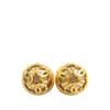 Chanel CC Gold Plated Faux Pearl Clip On Earrings Secondhand