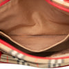 Burberry Haymarket Check Canvas Handbag Secondhand