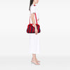 Bottega Veneta Medium Boucle Tweed The Point Triangle Satchel Secondhand