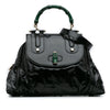 Gucci Dialux Pop Coated Canvas Bamboo Top Handle Bag Secondhand