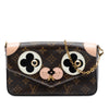 Louis Vuitton Monogram Pochette Felicie Valentine Dog Secondhand