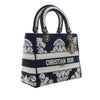 Secondhand Dior Medium Embroidered Canvas Cornely Lady D Lite