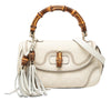 Gucci Medium GG Canvas New Bamboo Satchel Secondhand