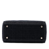 Dior Medium Embroidered Canvas Cannage Lady D Lite Secondhand