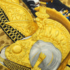 Hermès Casques et Plumets Silk Scarf 90 Secondhand